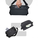 Lenyes LB563 Dreamer Crossbody Serisi Su Geçirmez Deri Tasarımlı Çapraz Vücut Çantası - 3