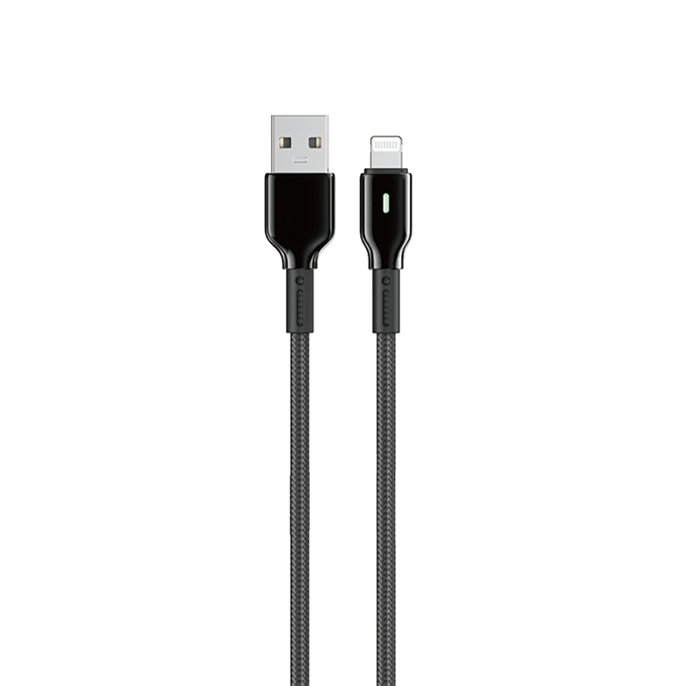 Wiwu Wi-C074 Drualink Serisi USB-A to Lightning Hızlı Şarj Kablosu 1M - 1