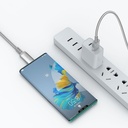 Wiwu Wi-C082 Maglink Serisi LED Göstergeli USB-A to Type-C Hızlı Şarj Özellikli Data ve Şarj Kablosu 60W 1M - 4