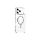 Apple iPhone 17 Pro Uyumlu Kılıf M-safe Şarj Özellikli  Wiwu MCC-201 iShield Ultra Serisi Standlı Crystal Sert PC Kapak - 1
