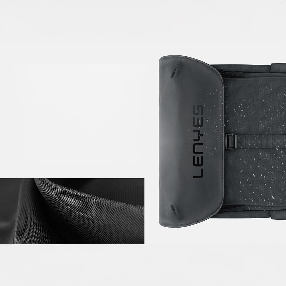 Lenyes LB565 Dreamer Backpack Serisi Su Geçirmez Deri Tasarımlı Omuz Askılı Sırt Çantası - 1