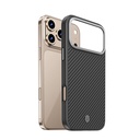 Apple iPhone 17 Pro Max Uyumlu Kılıf M-safe Şarj Özellikli Aramid Fiber Wiwu Defense Ultra Serisi DCC-205 Kapak - 1