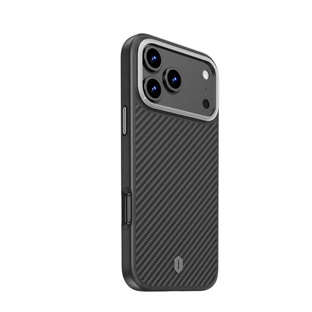 Apple iPhone 17 Pro Max Uyumlu Kılıf M-safe Şarj Özellikli Aramid Fiber Wiwu Defense Ultra Serisi DCC-205 Kapak - 5