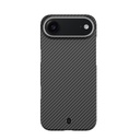 Apple iPhone 17 Air Uyumlu Kılıf M-safe Şarj Özellikli Kamera Standlı Wiwu DCC-206 Aramid Air Kapak - 3