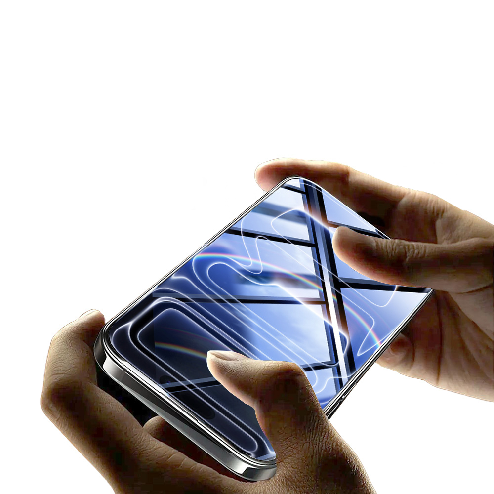 Apple iPhone 17 Pro Uyumlu Zore 2.5D Oliv HD Temperli Cam Ekran Koruyucu + Kolay Uygulama Aparatı - 3