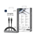 Wiwu Wi-C070 Orginlink Serisi LED Göstergeli Type-C to Lightning Hızlı Şarj Özellikli PD Data ve Şarj Kablosu 27W 1M - 2