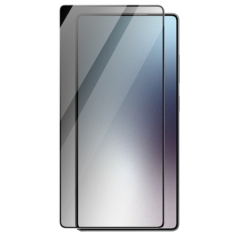 Samsung Galaxy S25 Ultra Uyumlu Hidrofobik Ve Oleofobik Özellikli Benks 0.3mm Privacy Air Shield Ekran Koruyucu 10'lu Paket - 1