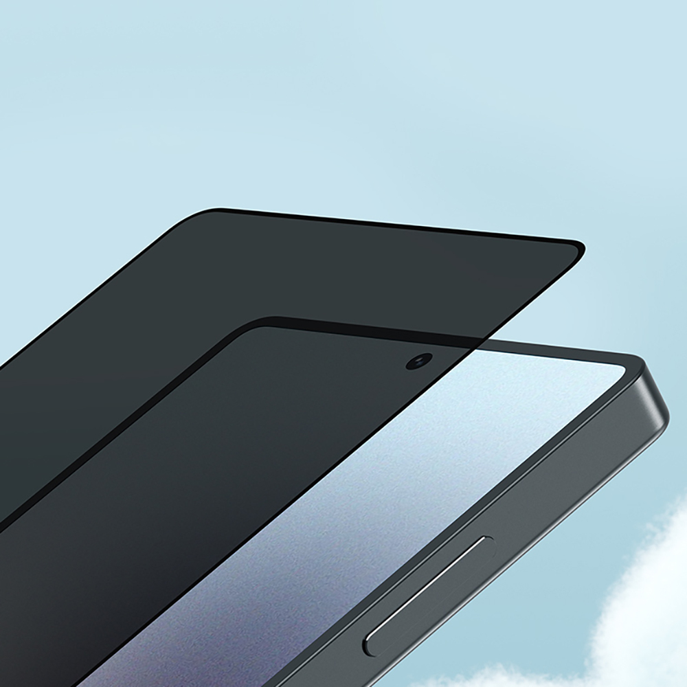 Samsung Galaxy S25 Ultra Uyumlu Hidrofobik Ve Oleofobik Özellikli Benks 0.3mm Privacy Air Shield Ekran Koruyucu 10'lu Paket - 8