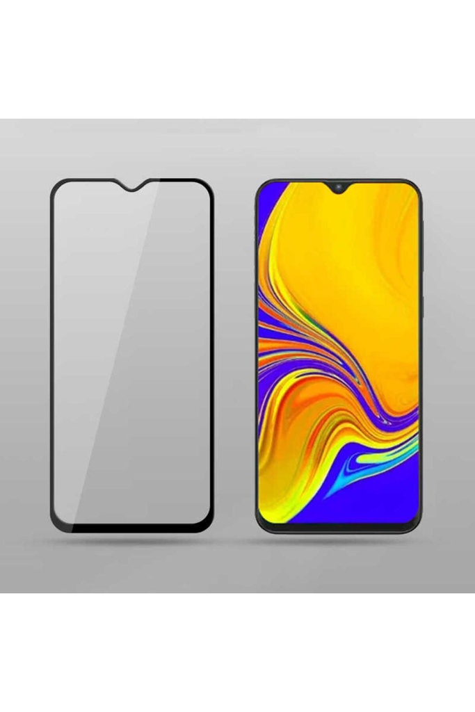 Oppo A15S Uyumlu Zore Kenarları Kırılmaya Dayanıklı Cam Ekran Koruyucu