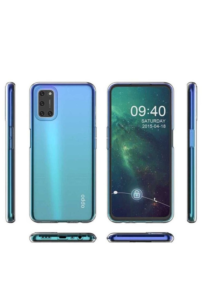 Oppo A52 Uyumlu Kılıf Zore Süper Silikon Kapak