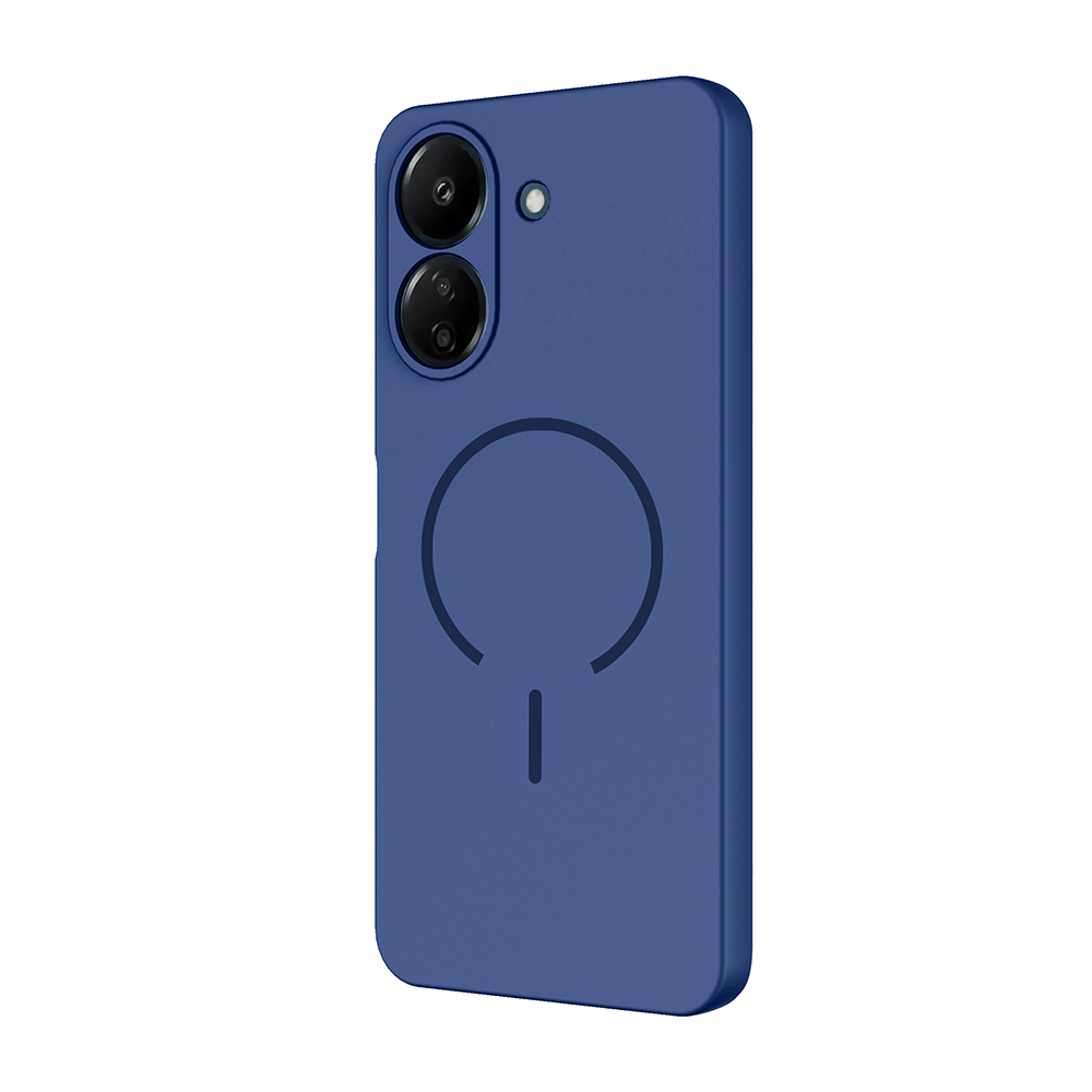 Xiaomi Redmi 13C Uyumlu Kılıf M-safe Şarj Özellikli Zore Meta Kapak - 1