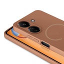 Xiaomi Redmi 13C Uyumlu Kılıf M-safe Şarj Özellikli Zore Meta Kapak - 9