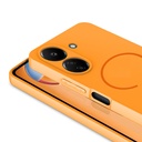 Xiaomi Redmi 13C Uyumlu Kılıf M-safe Şarj Özellikli Zore Meta Kapak - 10