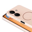 Xiaomi Redmi 13C Uyumlu Kılıf M-safe Şarj Özellikli Zore Meta Kapak - 11