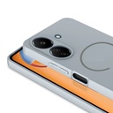Xiaomi Redmi 13C Uyumlu Kılıf M-safe Şarj Özellikli Zore Meta Kapak - 13