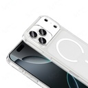 Apple iPhone 17 Pro Uyumlu Kamera Korumalı M-Safe Şarj Özellikli Şeffaf Zore London Sert PC Kapak - 1