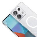 Xiaomi Redmi Note 13 Pro 4G Uyumlu Kamera Korumalı M-Safe Şarj Özellikli Şeffaf Zore London Sert PC Kapak - 2
