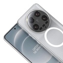 Xiaomi Mi 14 Ultra Uyumlu Kamera Korumalı M-Safe Şarj Özellikli Şeffaf Zore London Sert PC Kapak - 2