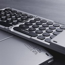 Lenyes WK110 Sessiz Tuş Tasarımlı Num Touch Pad Özellikli Katlanabilir Bluetooth Bağlantılı Kablosuz Klavye - 5