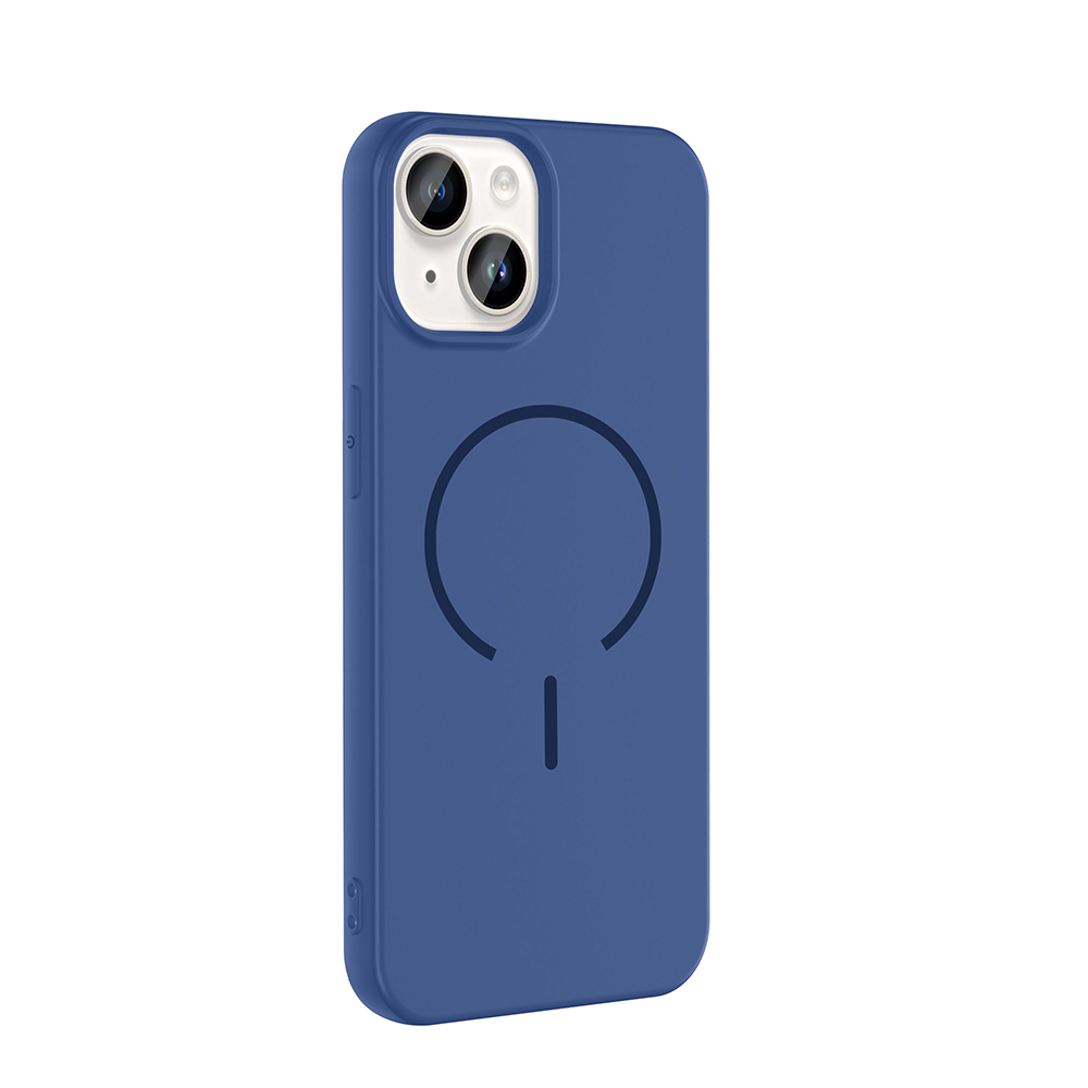 Apple iPhone 14 Uyumlu Kılıf M-safe Şarj Özellikli Zore Meta Kapak - 1