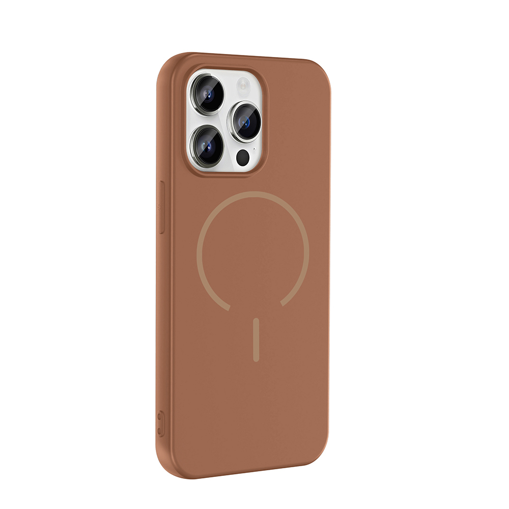 Apple iPhone 14 Pro Max Uyumlu Kılıf M-safe Şarj Özellikli Zore Meta Kapak - 2