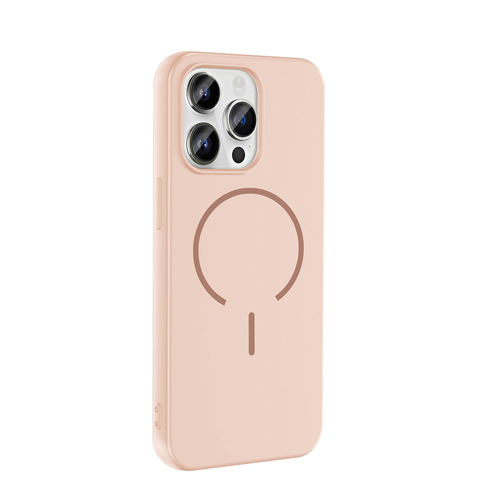 Apple iPhone 14 Pro Max Uyumlu Kılıf M-safe Şarj Özellikli Zore Meta Kapak - 4