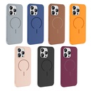 Apple iPhone 14 Pro Max Uyumlu Kılıf M-safe Şarj Özellikli Zore Meta Kapak - 15