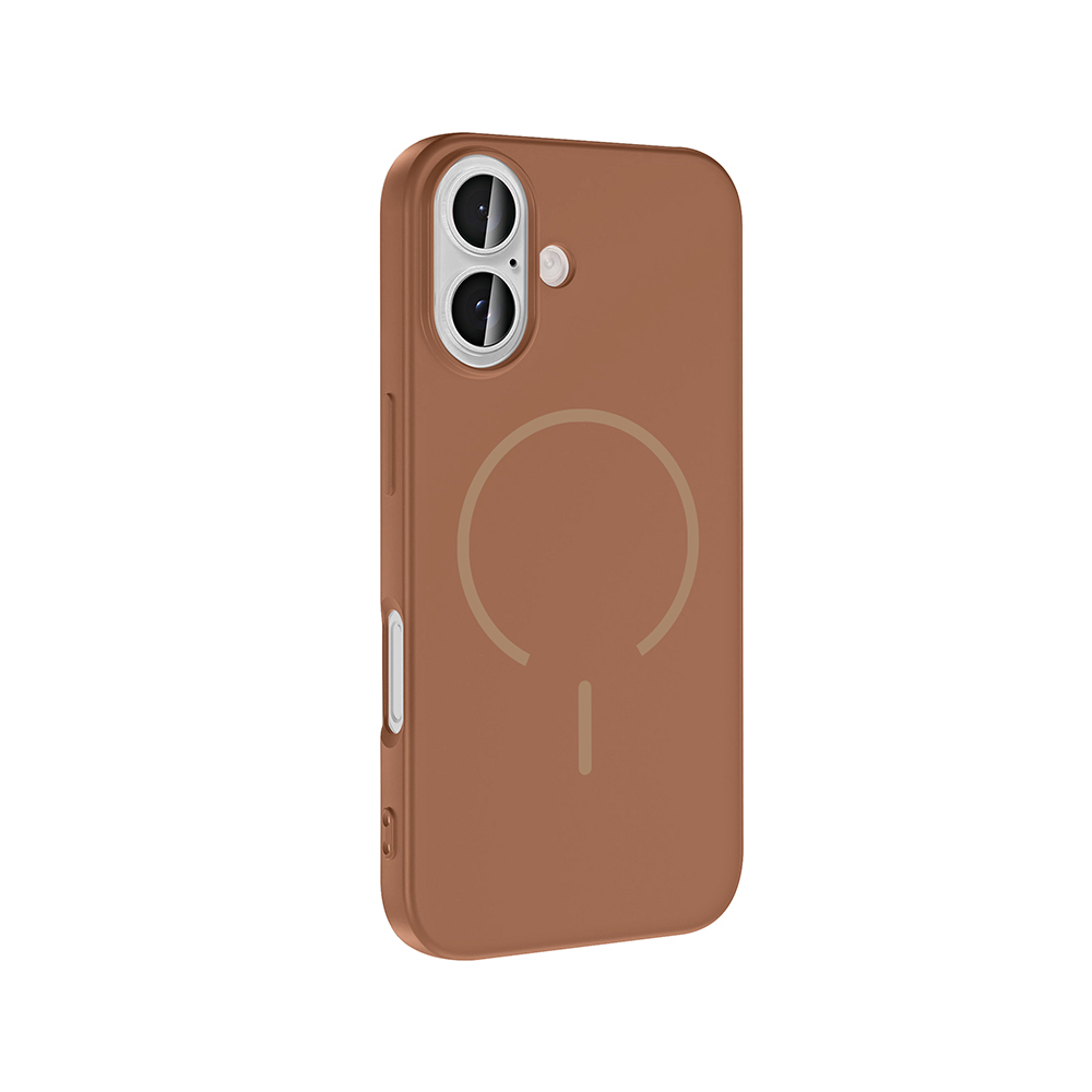 Apple iPhone 16 Uyumlu Kılıf M-safe Şarj Özellikli Zore Meta Kapak - 2