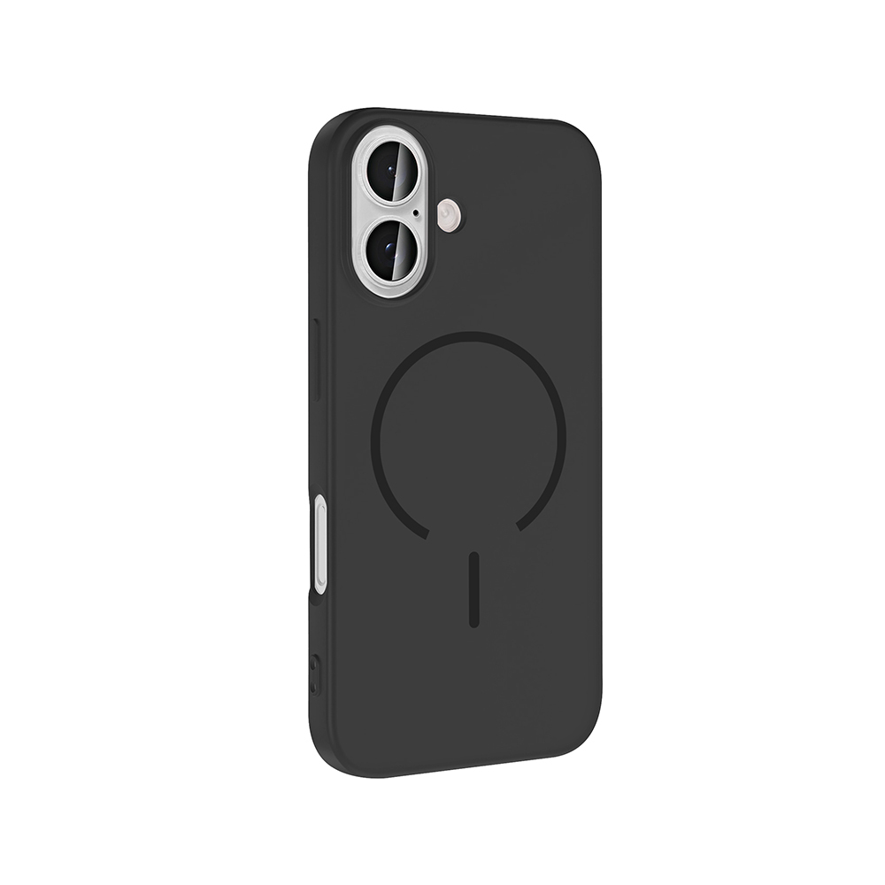 Apple iPhone 16 Uyumlu Kılıf M-safe Şarj Özellikli Zore Meta Kapak - 7