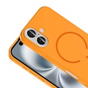 Apple iPhone 16 Uyumlu Kılıf M-safe Şarj Özellikli Zore Meta Kapak - 10