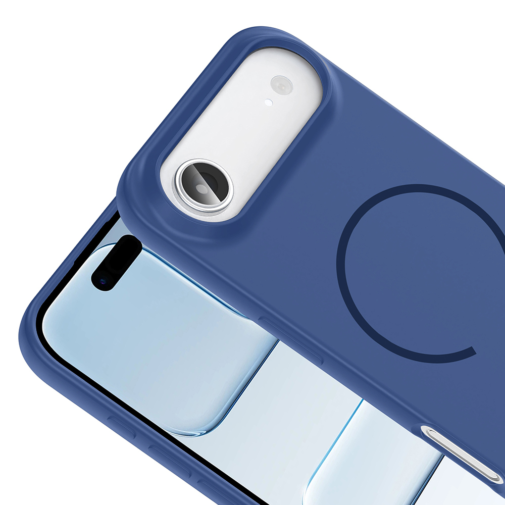 Apple iPhone 17 Air Uyumlu Kılıf M-safe Şarj Özellikli Zore Meta Kapak - 8