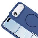 Apple iPhone 17 Air Uyumlu Kılıf M-safe Şarj Özellikli Zore Meta Kapak - 8