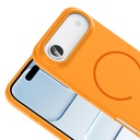 Apple iPhone 17 Air Uyumlu Kılıf M-safe Şarj Özellikli Zore Meta Kapak - 10