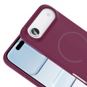 Apple iPhone 17 Air Uyumlu Kılıf M-safe Şarj Özellikli Zore Meta Kapak - 12