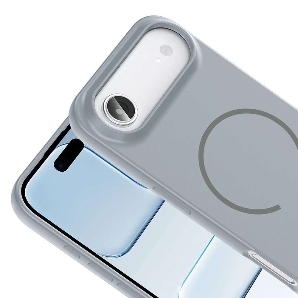 Apple iPhone 17 Air Uyumlu Kılıf M-safe Şarj Özellikli Zore Meta Kapak - 13