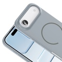 Apple iPhone 17 Air Uyumlu Kılıf M-safe Şarj Özellikli Zore Meta Kapak - 13