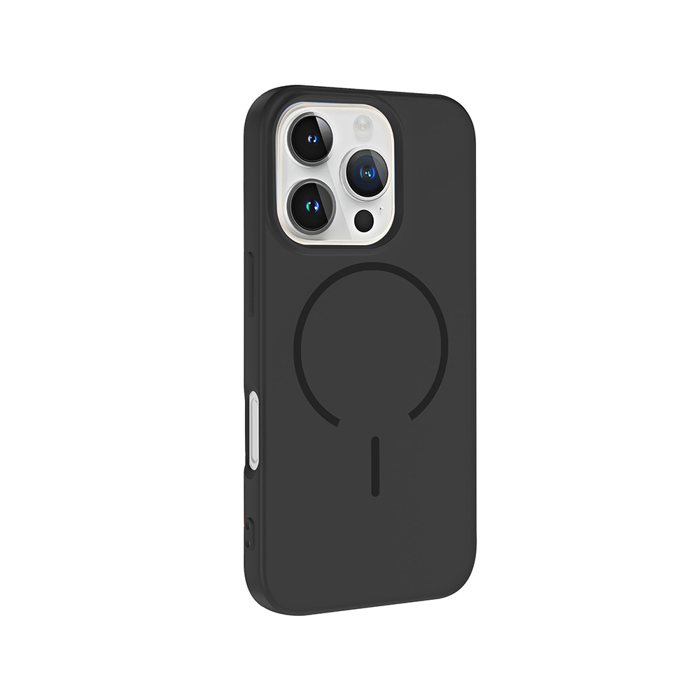 Apple iPhone 16 Pro Uyumlu Kılıf M-safe Şarj Özellikli Zore Meta Kapak - 7