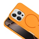 Apple iPhone 16 Pro Uyumlu Kılıf M-safe Şarj Özellikli Zore Meta Kapak - 10