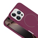 Apple iPhone 16 Pro Uyumlu Kılıf M-safe Şarj Özellikli Zore Meta Kapak - 12