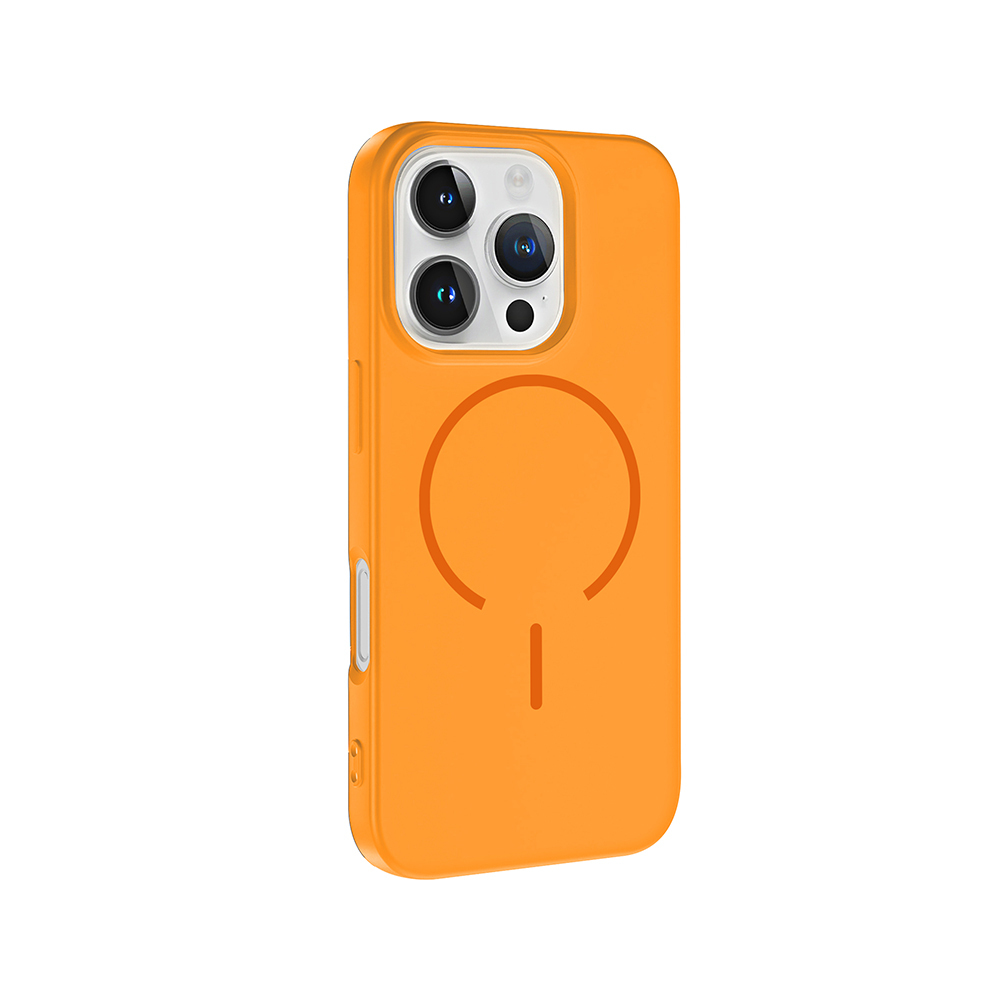 Apple iPhone 16 Pro Max Uyumlu Kılıf M-safe Şarj Özellikli Zore Meta Kapak - 3