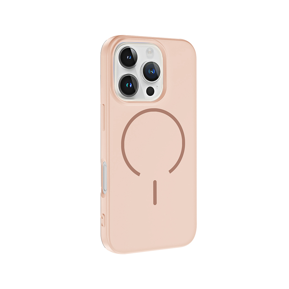 Apple iPhone 16 Pro Max Uyumlu Kılıf M-safe Şarj Özellikli Zore Meta Kapak - 4