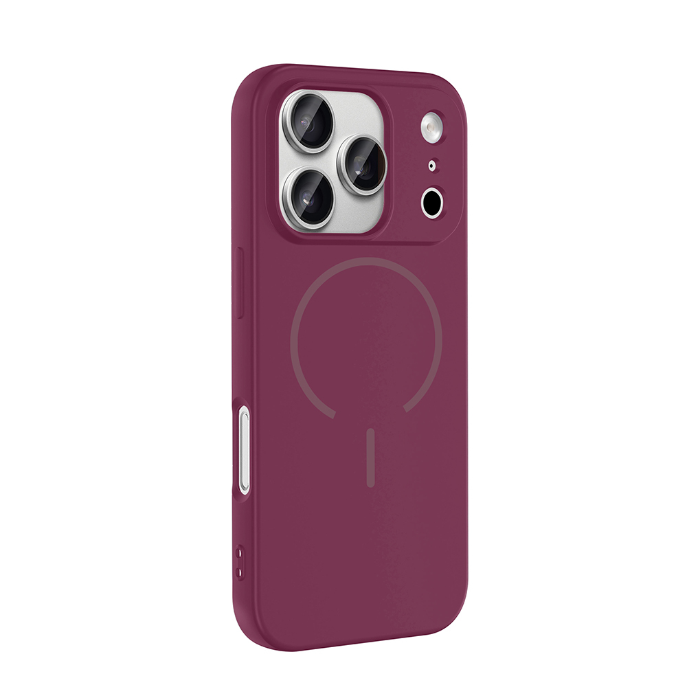 Apple iPhone 17 Pro Uyumlu Kılıf M-safe Şarj Özellikli Zore Meta Kapak - 5