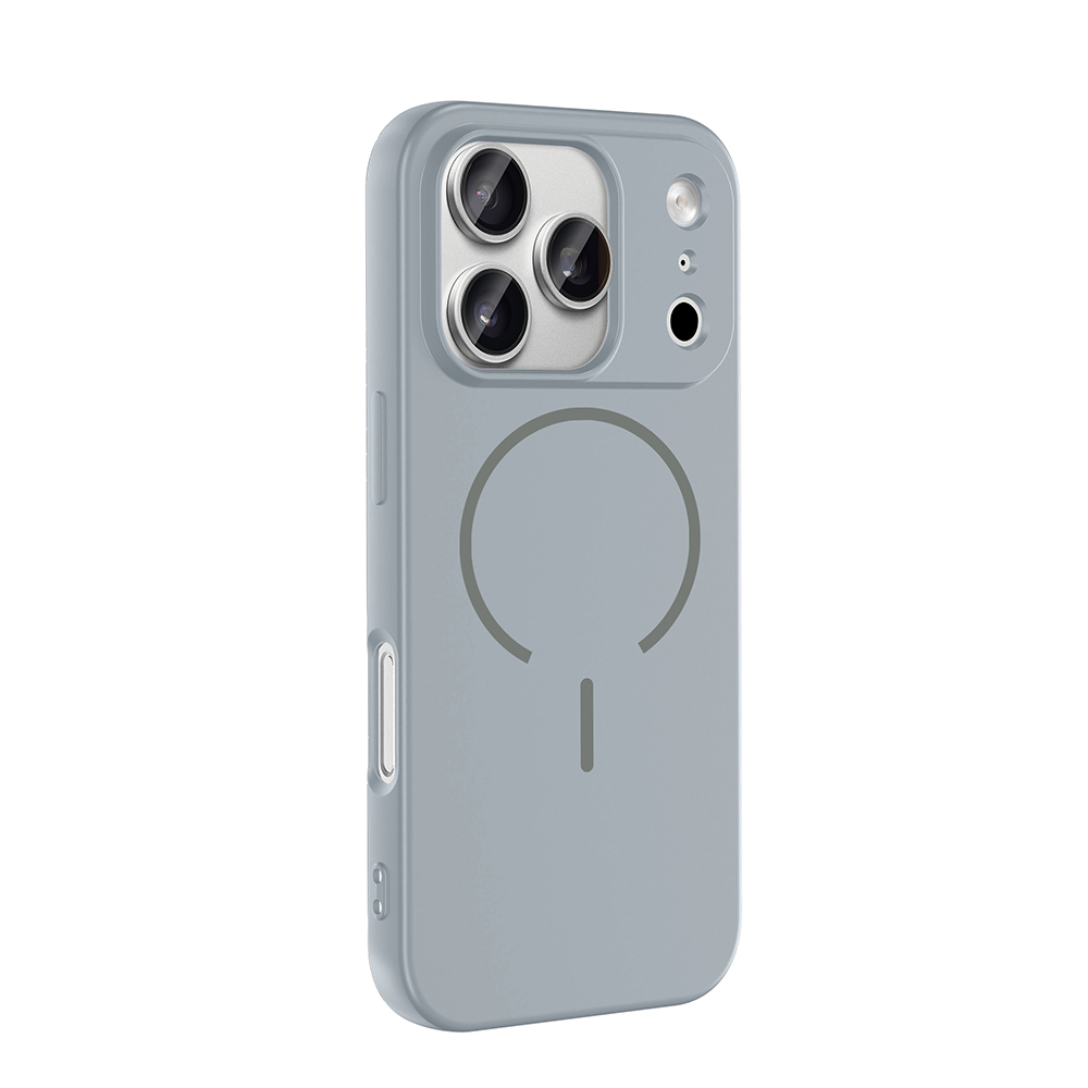 Apple iPhone 17 Pro Uyumlu Kılıf M-safe Şarj Özellikli Zore Meta Kapak - 6