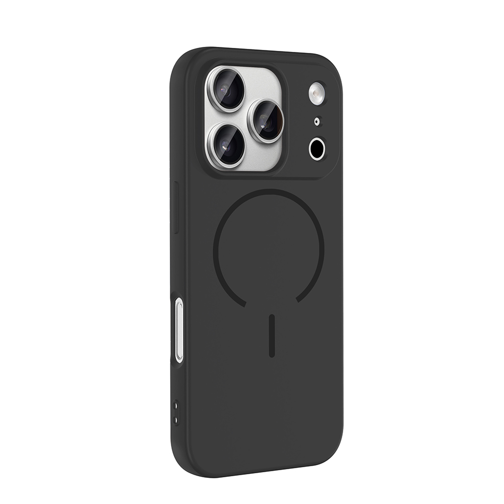 Apple iPhone 17 Pro Uyumlu Kılıf M-safe Şarj Özellikli Zore Meta Kapak - 7