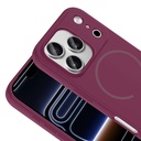 Apple iPhone 17 Pro Uyumlu Kılıf M-safe Şarj Özellikli Zore Meta Kapak - 12