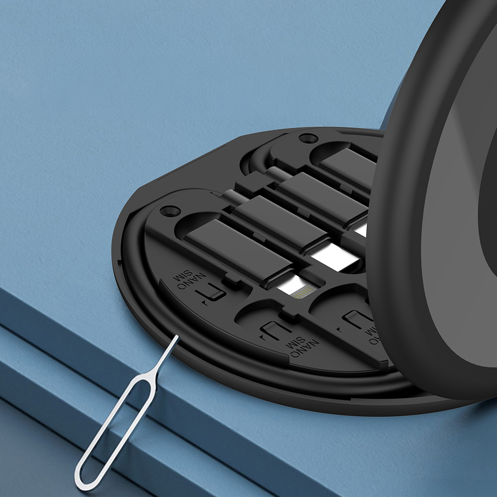 Lenyes LB601 6in1 Type-C to Type-C Kablolu 60W Çevirici Adaptör Seti Standlı Saklama Kutusu - 2