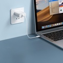 Lenyes LB601 6in1 Type-C to Type-C Kablolu 60W Çevirici Adaptör Seti Standlı Saklama Kutusu - 5