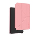 Apple iPad 11.Nesil 2025 Uyumlu Kılıf Skinarma Kalemlikli Arkası Şeffaf Standlı Magnetik Zeta Kılıf - 9