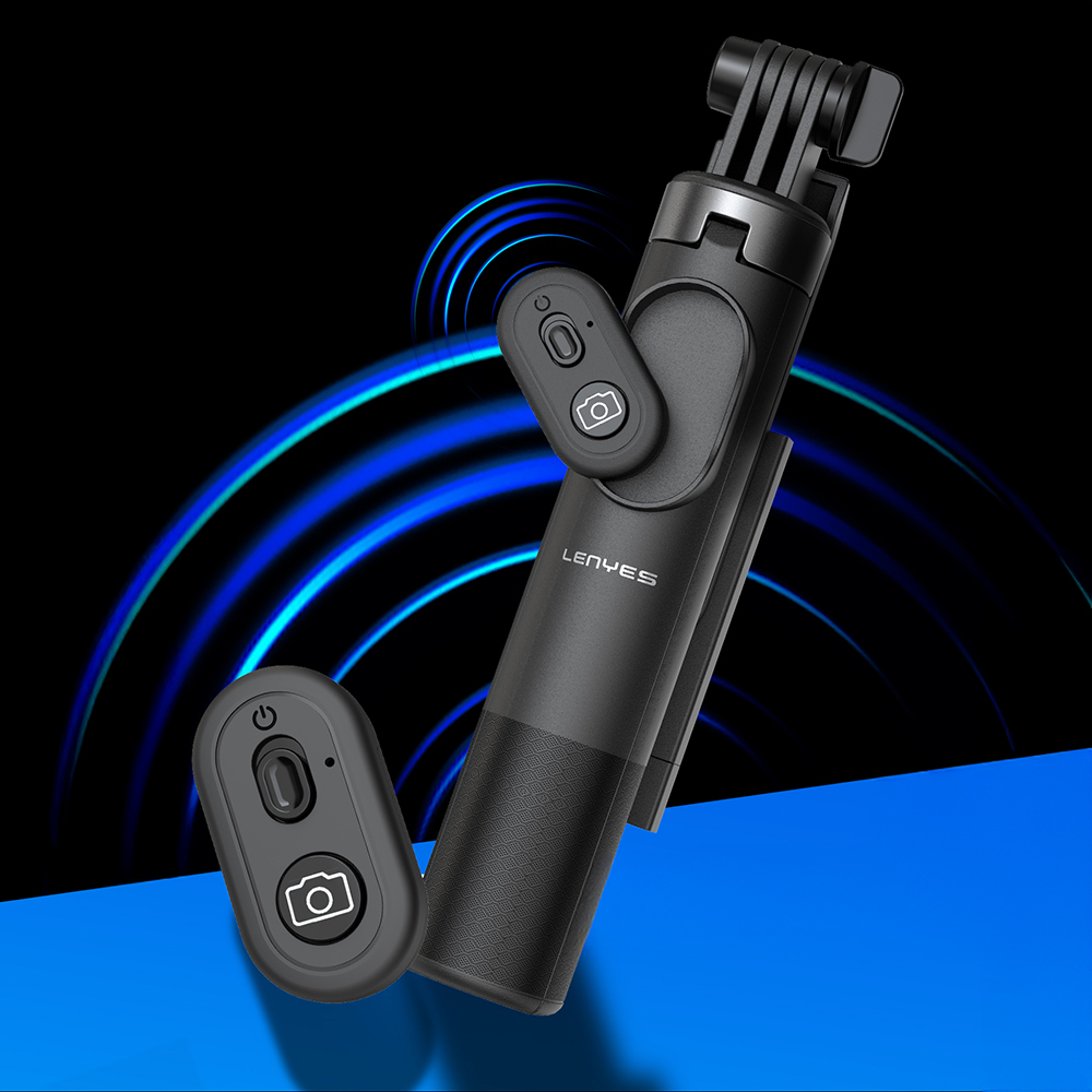 Lenyes LPH122 Bluetooth Kumandalı Mini Tripod ve Selfie Çubuğu - 2