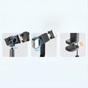 Lenyes CR204 360° Dönebilen Işıklı Seyahat Telefon Tutucu ve Standı - 2